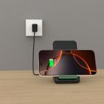 Incarcator wireless TECH-PROTECT A40, 15W, Cablu USB-C 1m inclus, Negru 3 - lerato.ro