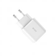 Incarcator retea TECH-PROTECT C20W, USB/USB-C, Quick Charge 3.0, Power Delivery 20W, Alb