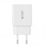 Incarcator retea TECH-PROTECT C35W V2, 2x USB-C, Power Delivery 35W, Alb 4 - lerato.ro