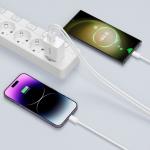 Incarcator retea TECH-PROTECT C35W V2, 2x USB-C, Power Delivery 35W, Alb 3 - lerato.ro