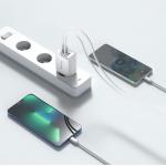 Incarcator retea TECH-PROTECT C65W, USB si 2x USB-C, Power Delivery 65W, Quick Charge 3.0, Alb 3 - lerato.ro