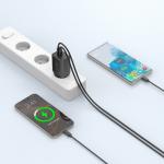 Incarcator retea TECH-PROTECT NC45W GaN, 2x USB-C, Power Delivery 45W, Negru 6 - lerato.ro
