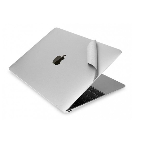 Autocolant laptop Tech-Protect 3M Skin MacBook Air 13 inch (2018/2020) Silver 1 - lerato.ro