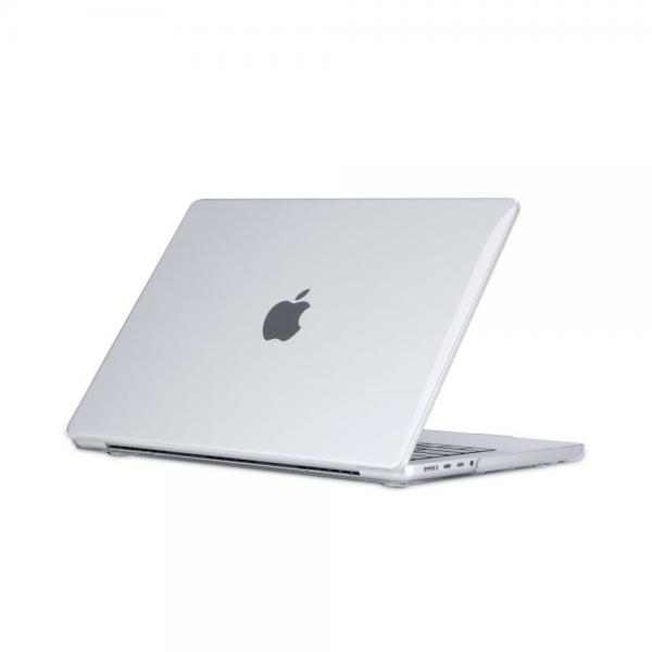 Carcasa laptop Tech-Protect Smartshell compatibila cu Macbook Pro 14 inch 2021/2022/2023 Crystal Clear