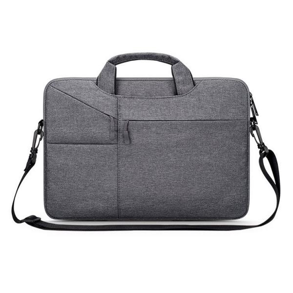 Geanta laptop 13 inch Tech-Protect Pocket Bag Dark Grey 1 - lerato.ro