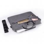 Geanta laptop 14 inch Tech-Protect Pocket Bag Dark Grey 6 - lerato.ro