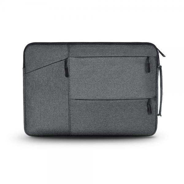 Geanta laptop 13 inch Tech-Protect Pocket Dark Grey