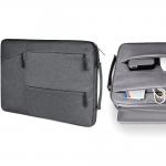 Geanta laptop 15/16 inch Tech-Protect Pocket Dark Grey