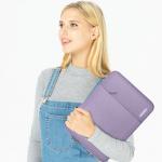 Husa Tech-Protect Sleevy compatibila cu laptop 13/14 inch Lavender 3 - lerato.ro