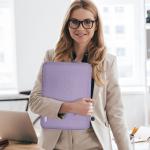 Husa Tech-Protect Sleevy compatibila cu laptop 13/14 inch Lavender 5 - lerato.ro