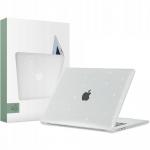 Carcasa laptop Tech-Protect Smartshell compatibila cu MacBook Air 15 inch 2023 Glitter Clear