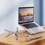 Stand universal laptop Tech-Protect ULS300, Aluminiu, Gri 3 - lerato.ro