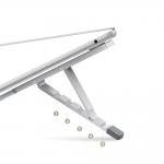 Stand universal laptop Tech-Protect ULS300, Aluminiu, Argintiu 3 - lerato.ro