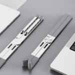 Stand universal laptop Tech-Protect ULS300, Aluminiu, Argintiu 4 - lerato.ro