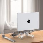 Stand universal laptop Tech-Protect ULS300, Aluminiu, Argintiu 6 - lerato.ro