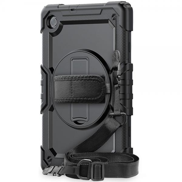 Carcasa 360 grade TECH-PROTECT Solid compatibila cu Lenovo Tab M10 TB-X306 10.1 inch Black 1 - lerato.ro