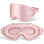 Masca de dormit TECH-PROTECT EyeShade, Spuma cu memorie, Curea ajustabila, Roz 7 - lerato.ro
