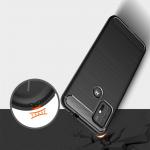 Carcasa TECH-PROTECT TPUCARBON compatibila cu Motorola Moto G10/G30 Black
