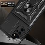 Carcasa TECH-PROTECT Cam Shield Pro compatibila cu Motorola Moto G22/E32/E32s Black