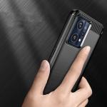Carcasa TECH-PROTECT TPUCARBON compatibila cu Realme 9 Pro / OnePlus Nord CE 2 Lite 5G Black