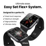 Set 3 folii protectie Tech-Protect Supreme Set Flex Plus compatibile cu Apple Watch 12 (46 mm), Negru 5 - lerato.ro