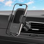 Suport auto universal Tech-Protect V8 2 in 1, CD Slot/Air Vent Mount, Rotire 360 grade, Negru 4 - lerato.ro