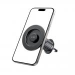 Suport auto Tech-Protect N58 Magnetic, Air Vent Mount, Compatibil MagSafe, Rotire 360 grade, Negru 2 - lerato.ro