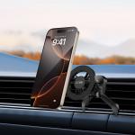 Suport auto Tech-Protect N56 Magnetic, Air Vent Stable Mount, Compatibil MagSafe, Rotire 360 grade, Negru 5 - lerato.ro