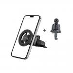 Suport auto universal Tech-Protect N56, Magnetic MagSafe, CD Slot/Air Vent Mount, Rotire 360 grade, Negru 7 - lerato.ro
