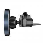 Suport auto Tech-Protect MM15W-V5 Magnetic 2 in 1, Compatibil MagSafe, CD Slot/Air Vent Mount, Incarcare Wireless 15W, Cablu USB-C 1m inclus, Negru 8 - lerato.ro