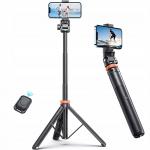 Selfie stick Wireless cu trepied Tech-Protect L03S, Bluetooth, Telecomanda, Negru 4 - lerato.ro