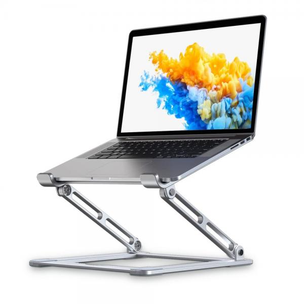 Stand universal laptop Tech-Protect Prodesk Silver 1 - lerato.ro