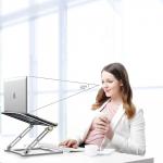 Stand universal laptop Tech-Protect Prodesk Silver 8 - lerato.ro