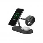 Statie de incarcare 3 in 1 TECH-PROTECT A14, Compatibila MagSafe, Wireless Charge, 10W, Cablu USB-C 1m inclus, Negru 12 - lerato.ro