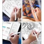 Stylus Pen Tech-Protect Digital Alb pentru desen si scriere de mana