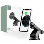 Suport auto Tech-Protect A2 Magnetic, Dashboard Mount, Compatibil MagSafe, Incarcare wireless 15W, Cablu USB-C inclus, Negru 7 - lerato.ro