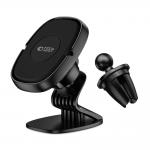 Suport auto Tech-Protect N40 Magnetic 2 in 1, Dashboard/Air Vent Mount, Rotire 360 grade, Negru 2 - lerato.ro