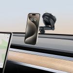 Suport auto Tech-Protect N56 Magnetic, Dashboard/AirVent Mount, Rotire 360 grade, Negru 11 - lerato.ro