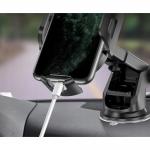 Suport auto universal Tech-Protect Dashboard / Windshield Mount, Brat telescopic, Rotire 360 grade, Negru 7 - lerato.ro