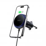 Suport auto Tech-Protect V4 Magnetic, Air Vent Mount, Compatibil MagSafe, Incarcare wireless 15W, Cablu USB-C 1m inclus, Negru 7 - lerato.ro