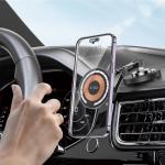 Suport auto Tech-Protect V8 Magnetic, Dashboard Mount, Compatibil MagSafe, Incarcare wireless 15W, Cablu USB-C 1m inclus, Negru 6 - lerato.ro