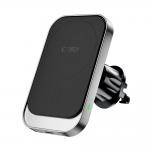 Suport auto Tech-Protect V9 Magnetic 2 in 1, Compatibil MagSafe, Dashboard/Air Vent Mount, Incarcare Wireless 15W, Cablu USB-C 1m inclus, Negru 5 - lerato.ro