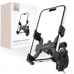 Suport universal bicicleta TECH-PROTECT V3, Aluminiu, Rotire 360 grade, Negru 6 - lerato.ro