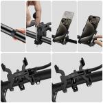 Suport universal bicicleta TECH-PROTECT V3, Aluminiu, Rotire 360 grade, Negru 3 - lerato.ro