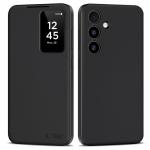 Husa TECH-PROTECT Smart Wallet compatibila cu Samsung Galaxy S25 Matte Black 2 - lerato.ro