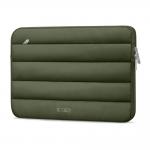 Husa TECH-PROTECT Fluffy compatibila cu laptop 13/14 inch Army Green 3 - lerato.ro