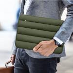 Husa TECH-PROTECT Fluffy compatibila cu laptop 13/14 inch Army Green 14 - lerato.ro