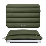 Husa TECH-PROTECT Fluffy compatibila cu laptop 13/14 inch Army Green 4 - lerato.ro