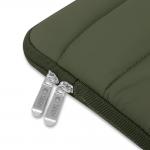 Husa TECH-PROTECT Fluffy compatibila cu laptop 13/14 inch Army Green 6 - lerato.ro
