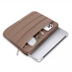 Husa TECH-PROTECT Fluffy compatibila cu laptop 13/14 inch Walnut 5 - lerato.ro